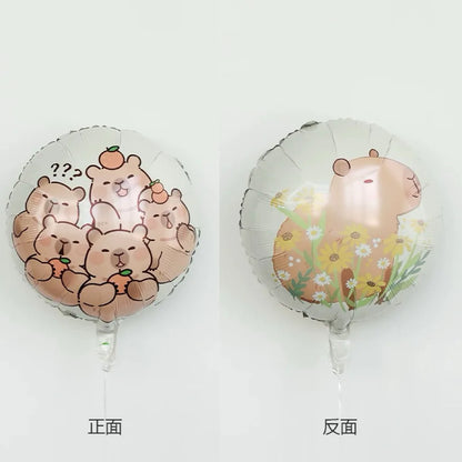 Capybara theme balloon