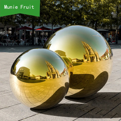 Stainless steel ball golden mirror surface dia 19-300mm 304