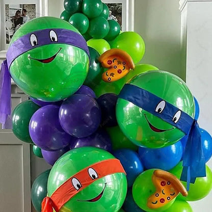 Green Ninja theme decorations