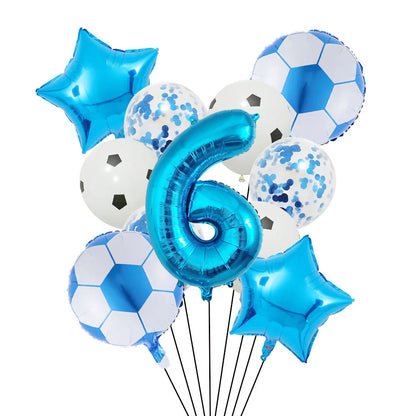 1 Set Helium Football Balloons  Decorations 32Inch
