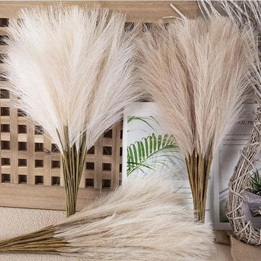 Pampas Grass Flower Bouquet 10Pcs