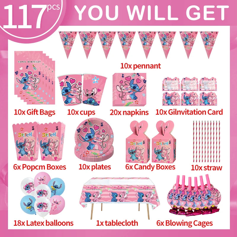 Pink Stitch kit