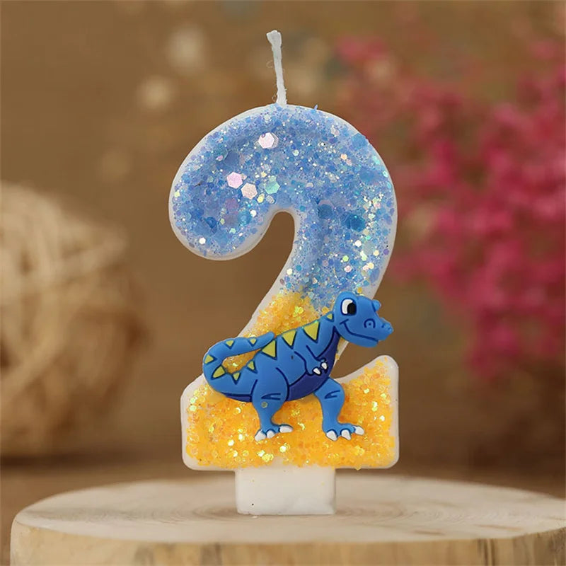 Dinosaur candles