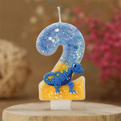 Dinosaur candles