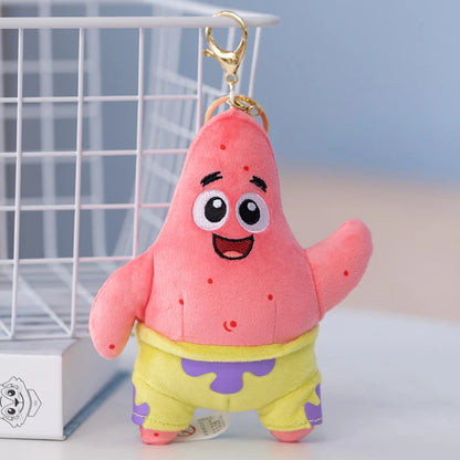 SpongeBob Kawaii Plush Keychain Set