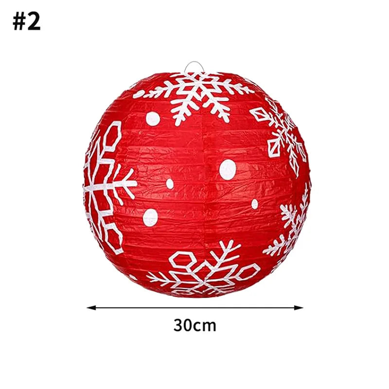Christmas Party Paper Lanterns