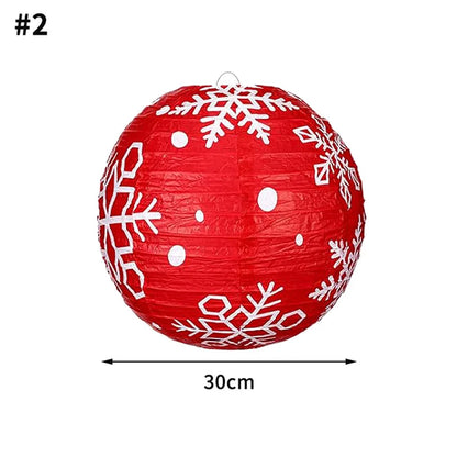 Christmas Party Paper Lanterns
