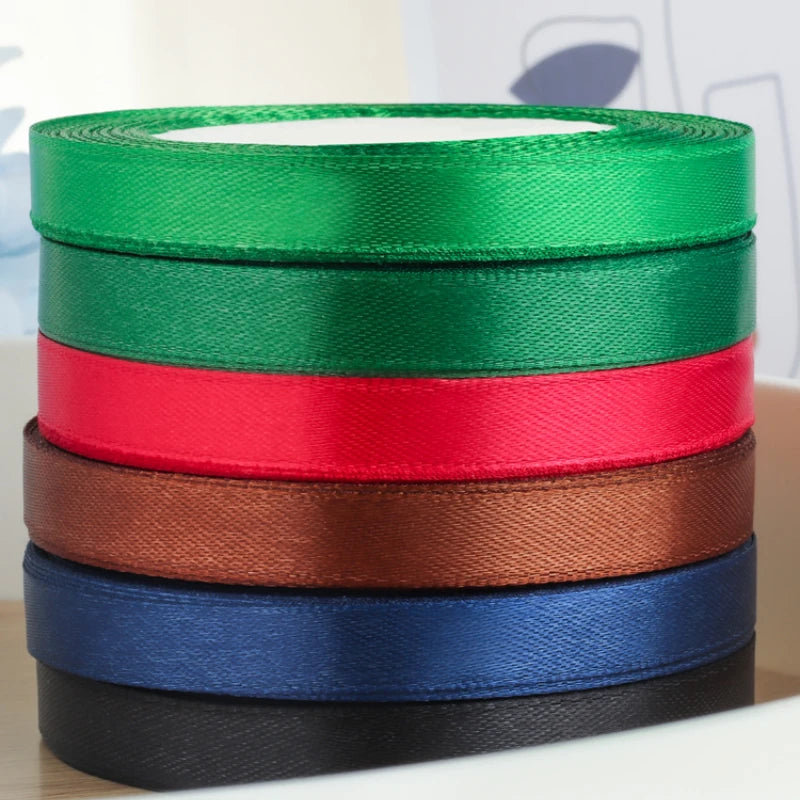 Wide Satin ribbon 22meter/roll 10mm