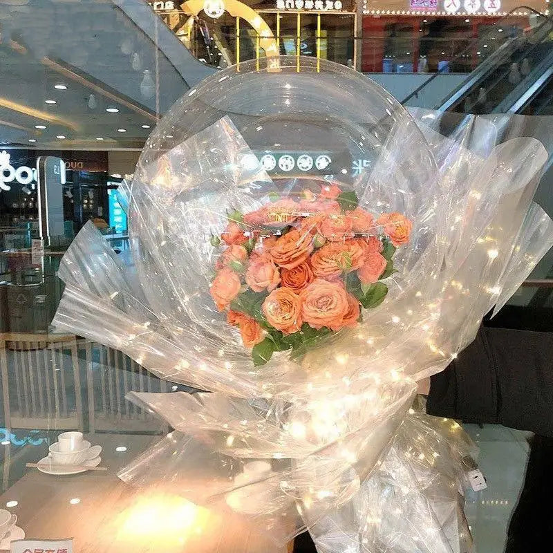 Large transparent Bobo balloons 3/5Pcs