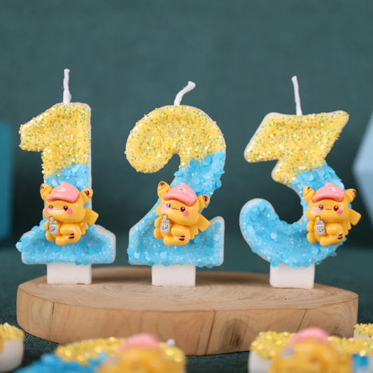 Pikachu candles