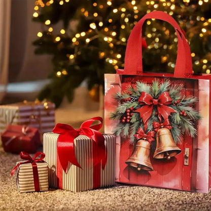 4pcs Xmas Gift Bags with Handles