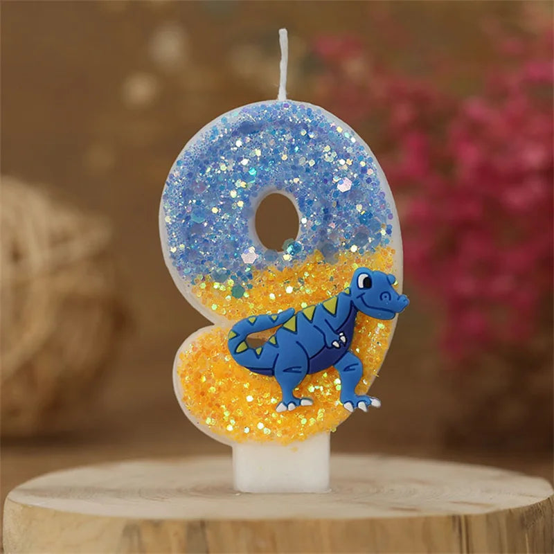 Dinosaur candles