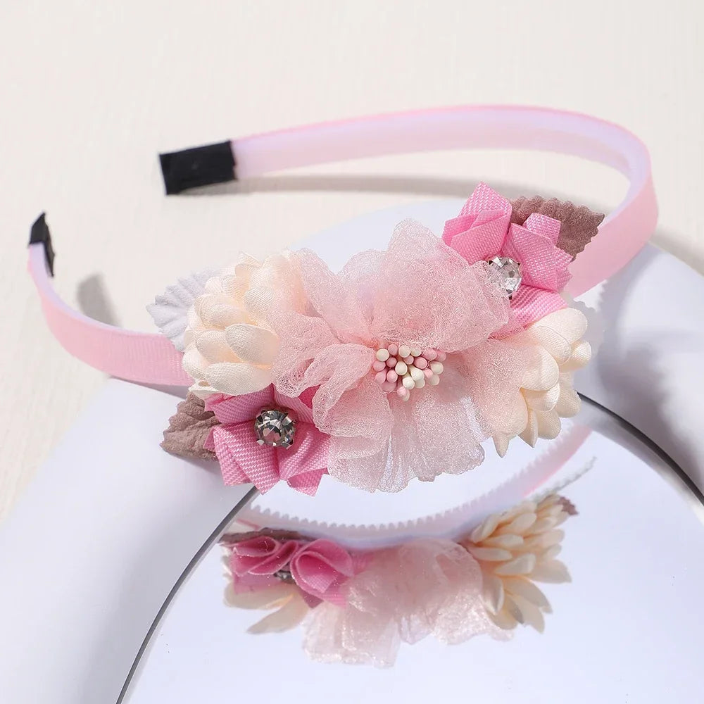 Handmade Flower Hair Hoop