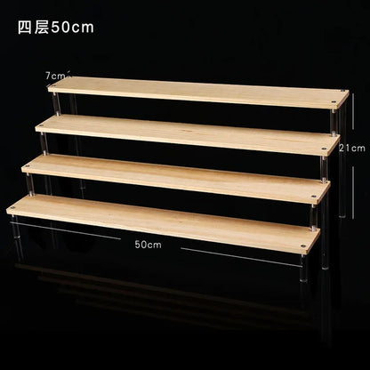 1-5 Tier Clear Acrylic Display Stand