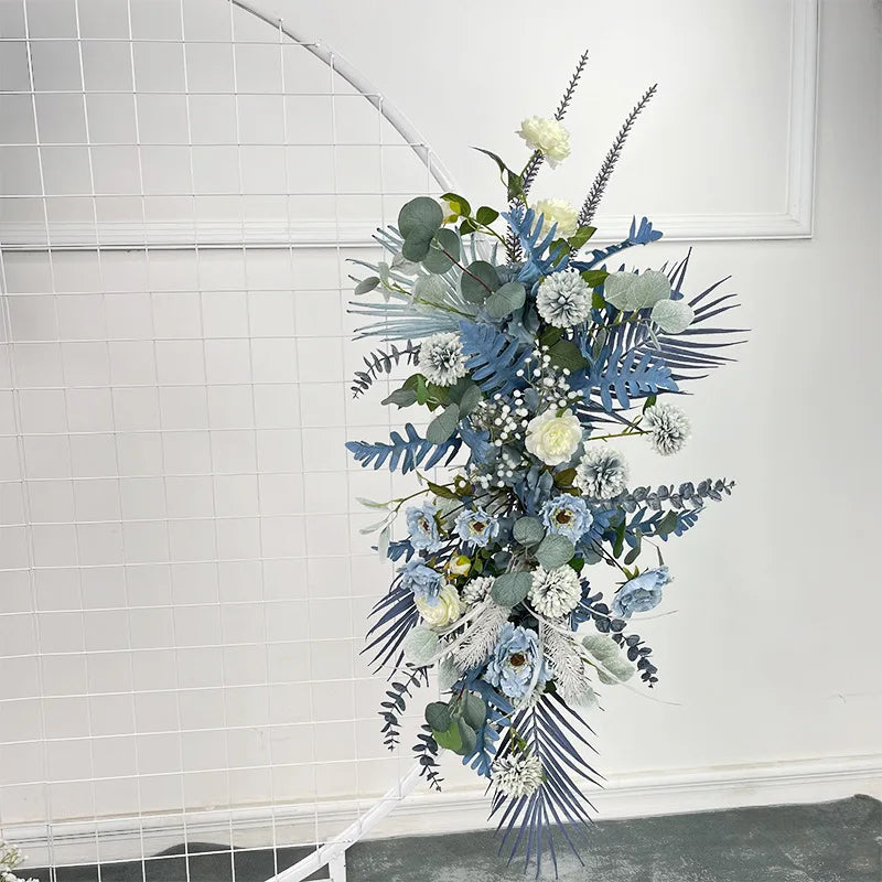 Artificial Crescent Flower Table & Arch Decoration