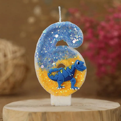 Dinosaur candles