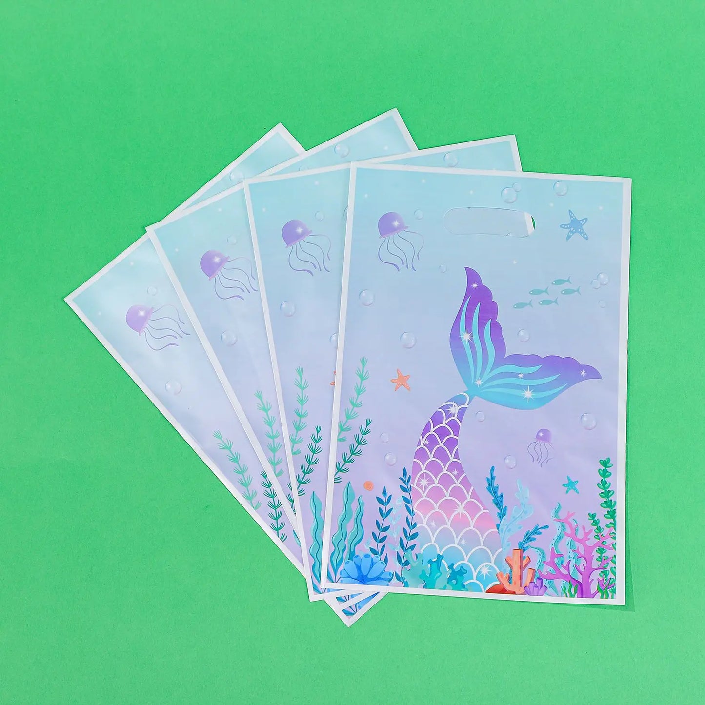 Mermaid Theme Gift Bag 10/30/50pcs