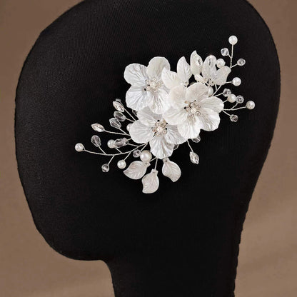 Hairpin Elegant Pearl Crystal