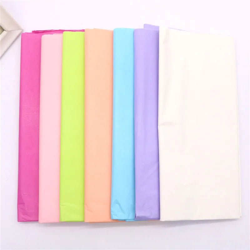 Paper wrapping for bouquet , gift packing 10Pcs 50*66cm
