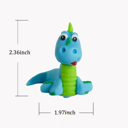 Dinosaur cake decorations 3 PCS