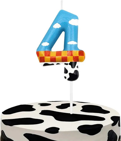 Birthday candle number