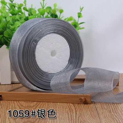 Organza ribbon 50 yards/Roll