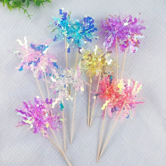 Glitter cake topper decotation 10/20Pcs