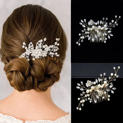 Elegant Pearl Crystal Hairpin 20pcs