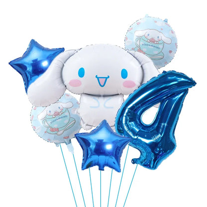 Sanrio Balloon 32 inch   6pcs
