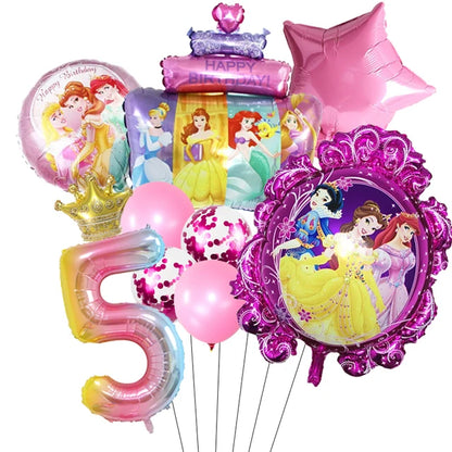 Princess Party Tableware Set – Plates, Cups & Napkins