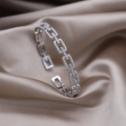 French design zircon bracelet