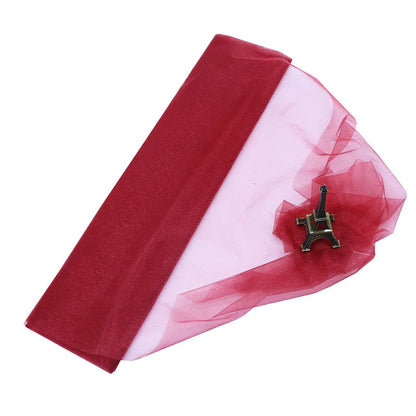 Gauze wedding layou decoration  1PC 500cm*48cm