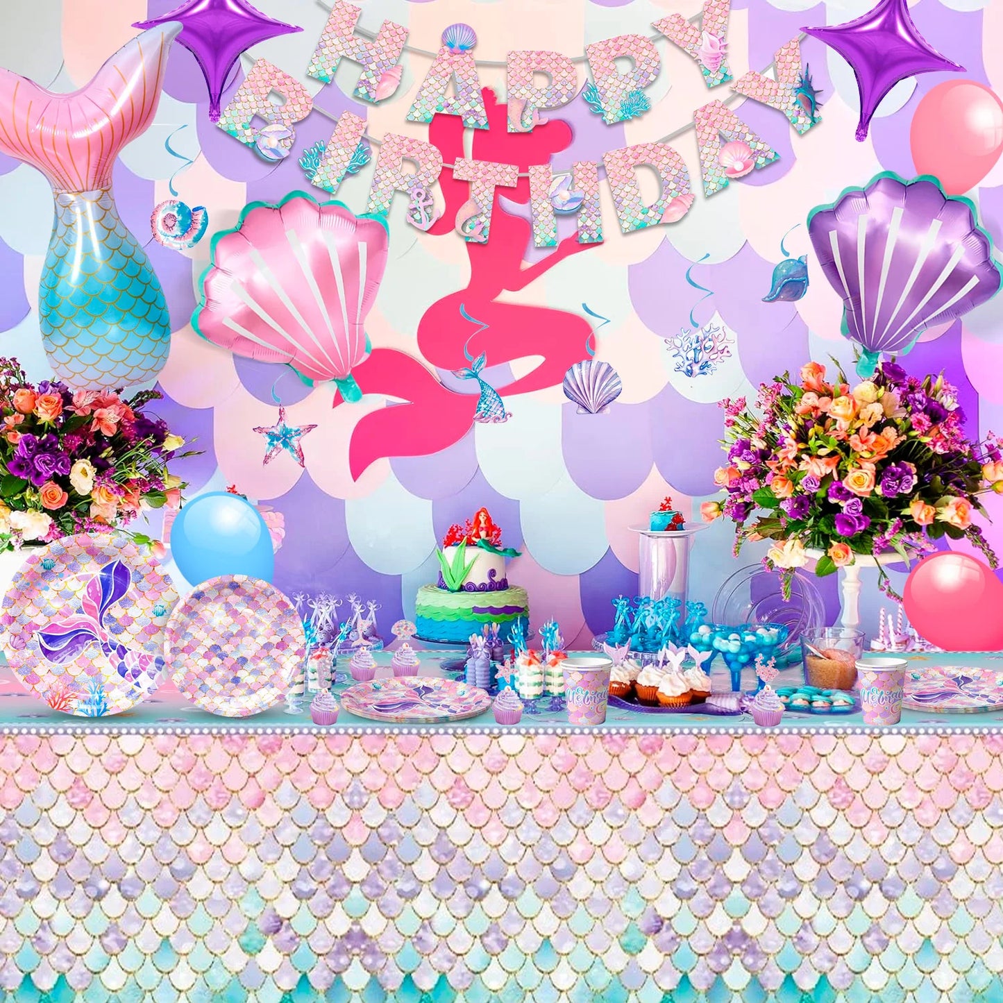Mermaid decoration kit