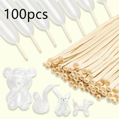 Colorful Magic Balloons 100Pcs