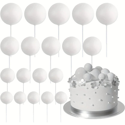 20Pcs Gold & Silver ball decoration