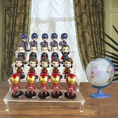1-5 Tier Clear Acrylic Display Stand