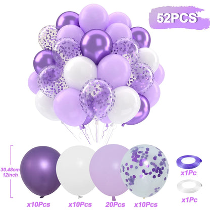 Balloons Pearl Latex 31/36/37/51/101Pcs
