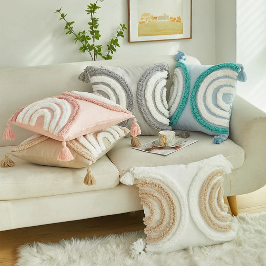 Sorino Bohemian Tufted Pillowcase – Vintage Pastoral