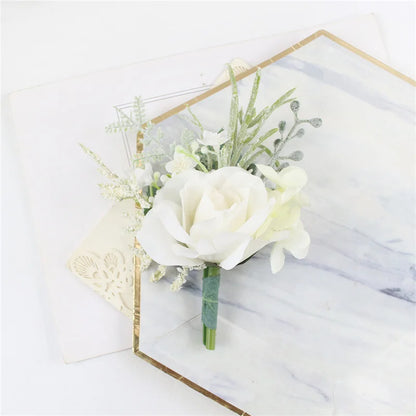 Boutonnieres flowers groomsmen