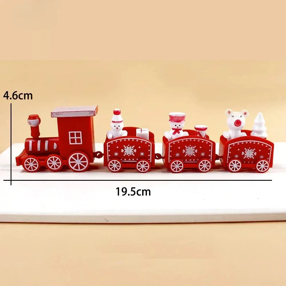 Festive Christmas Train Decoration