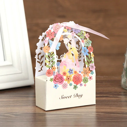 Small gift box for wedding sweet candy 10/20/50pcs