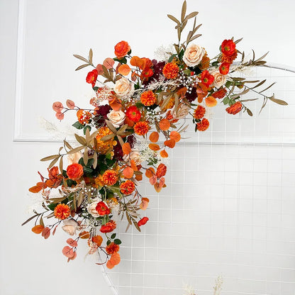 Artificial Crescent Flower Table & Arch Decoration