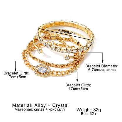 Sima 4-Piece Bracelet Set