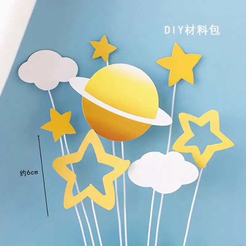 Astronaut theme  Planet Space Rocket Spaceship cake decoratings