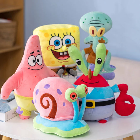 SpongeBob Kawaii Plush Keychain Set