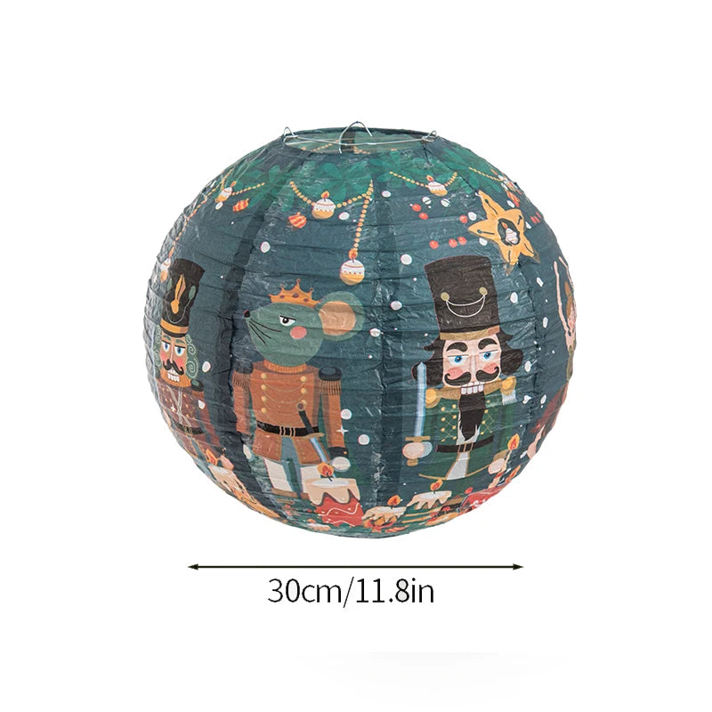 Christmas Party Paper Lanterns
