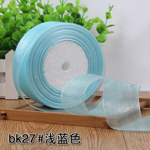 Organza ribbon 50 yards/Roll