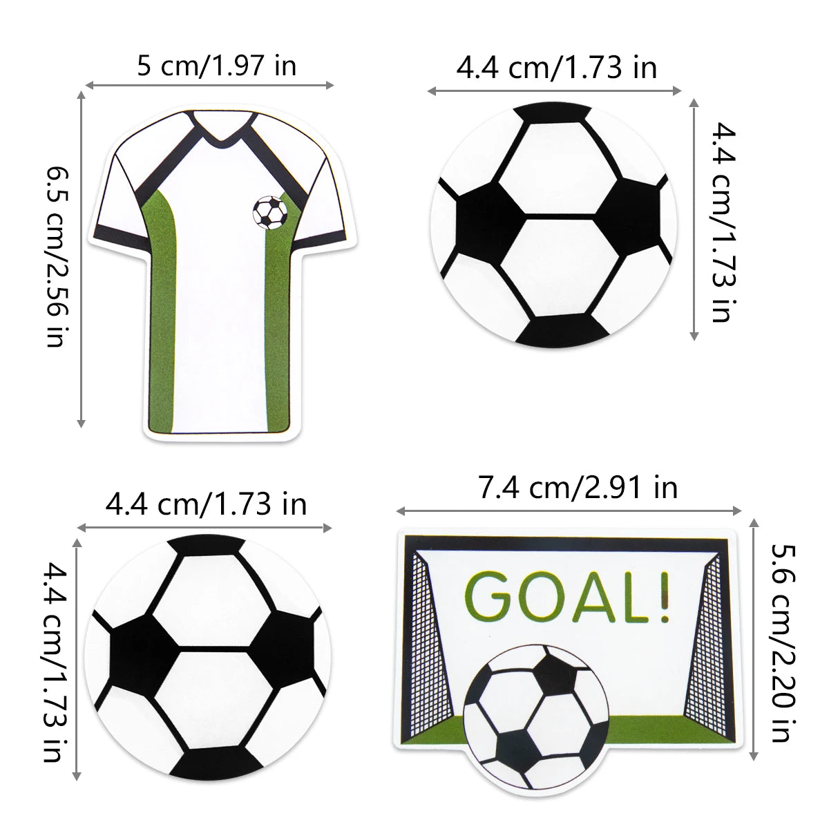 Soccer Player Figurine Cake Topper – Football Theme