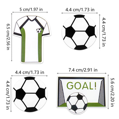 Soccer Player Figurine Cake Topper – Football Theme
