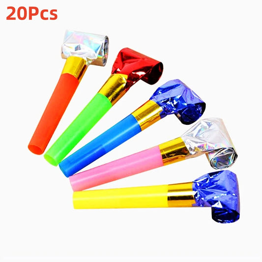 Party horns - Mix -  20 Pcs